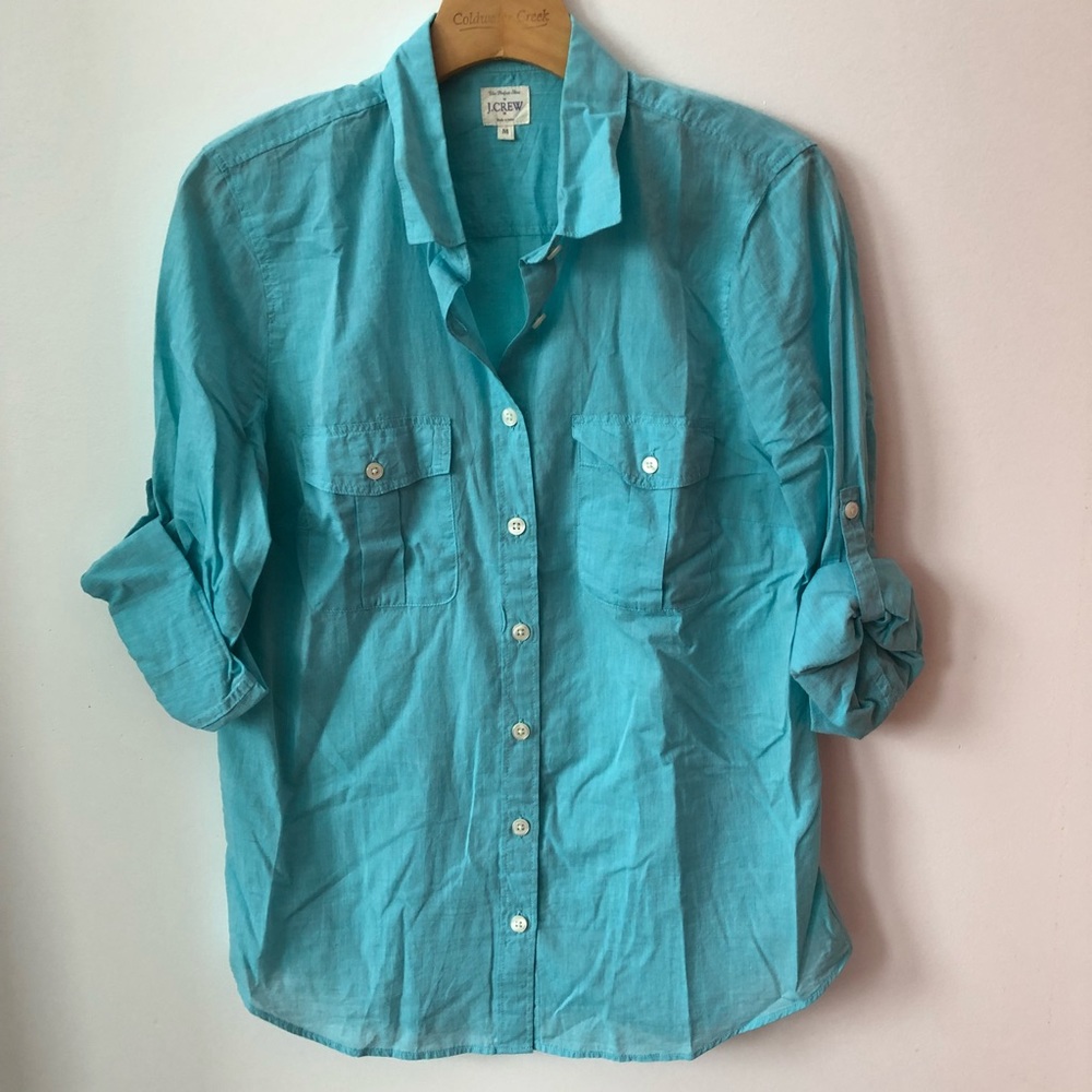 J Crew Factory Camp Shirt
